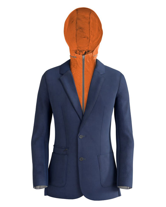 Hybrid blue Sports Suit Windstopper