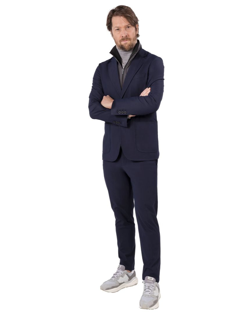 Hybrid blue Sports Suit handsome customization