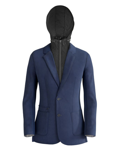 Hybrid blue Sports Suit Windstopper black