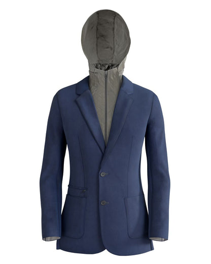 Hybrid blue Sports Suit Windstopper grey